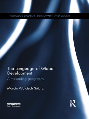 cover image of The Language of Global Development